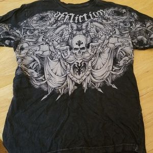 Affliction tshirt medium